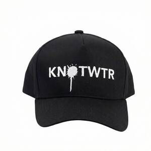 NEW KNOTWTR women's pearl snapback hat in white